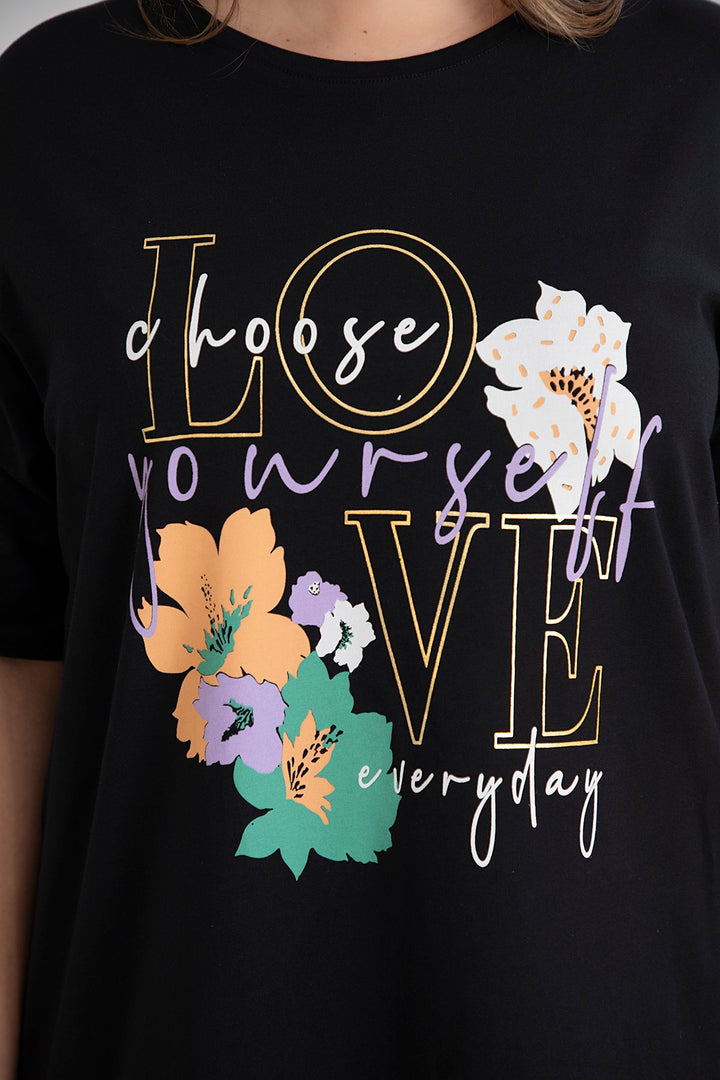 Pametna majica s cvjetnim uzorkom