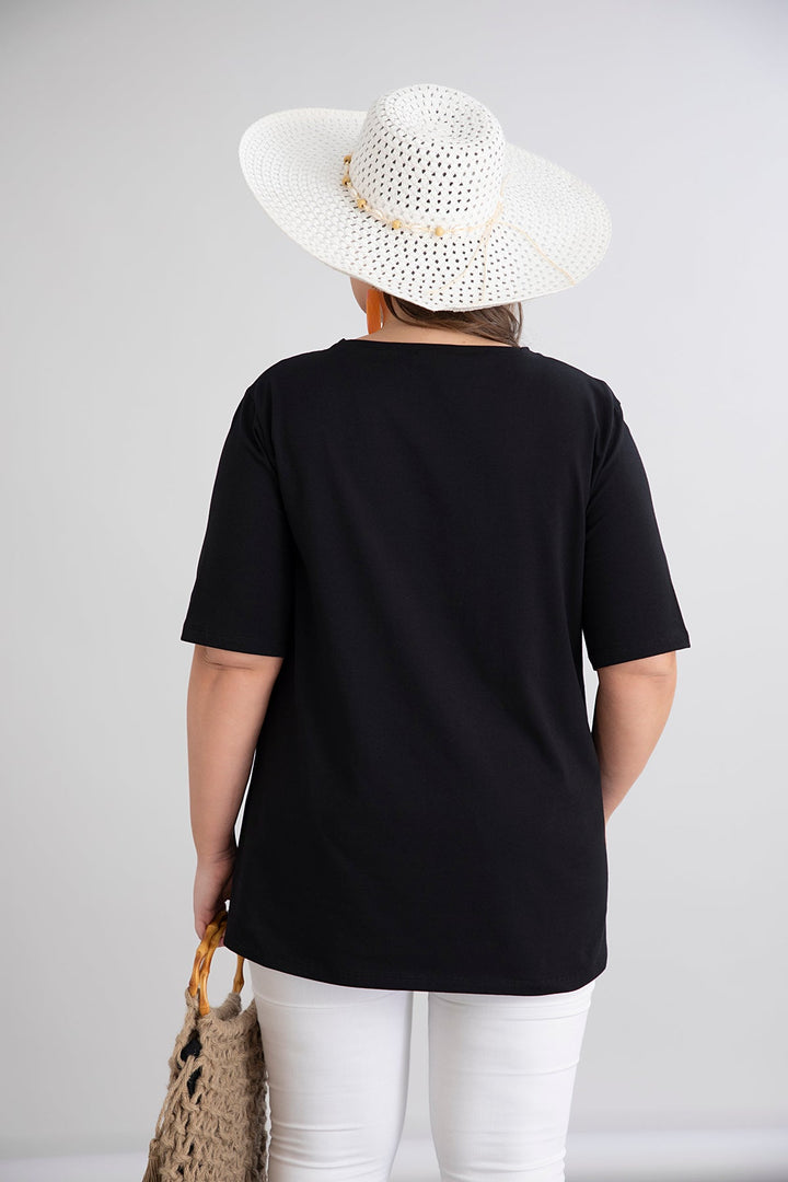 Pametna majica s cvjetnim uzorkom