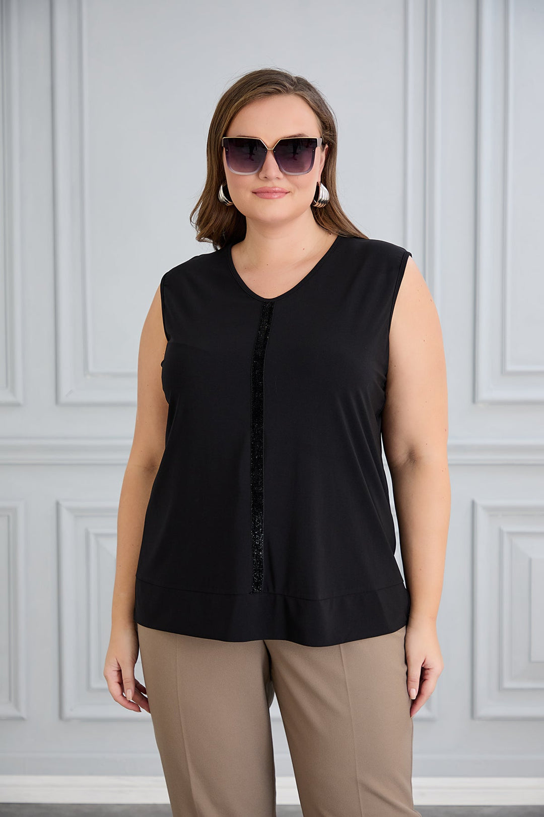 Elegantna pončo sa potkom - set od 2 dijela