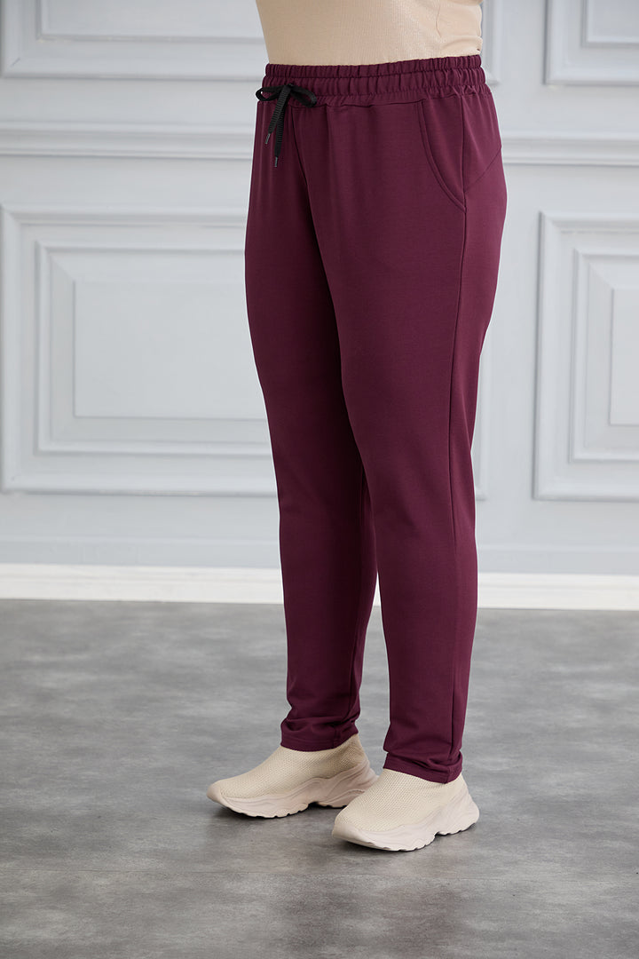 Sportske hlače Daily Classic - Bordo