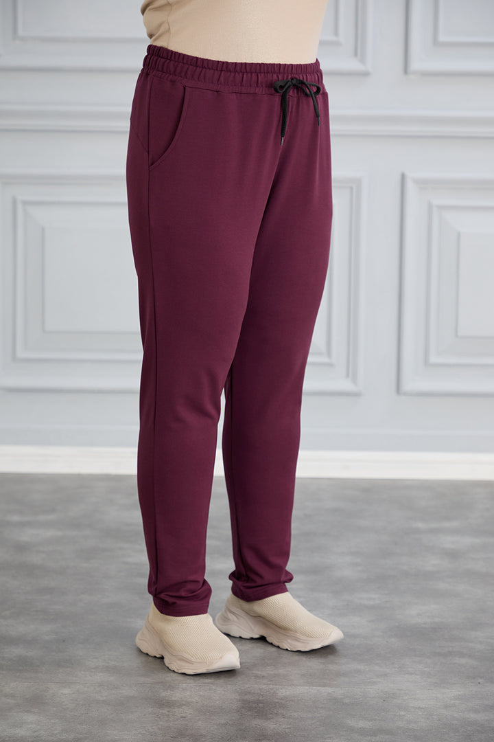 Sportske hlače Daily Classic - Bordo