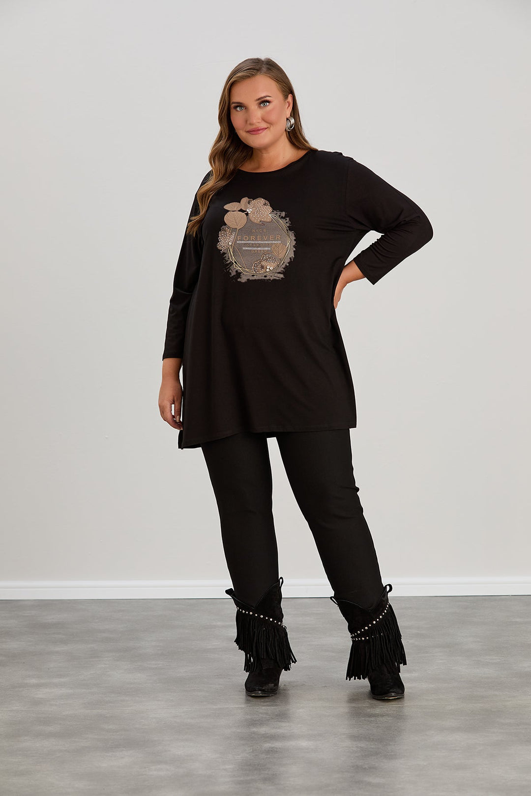 Zimske hlače koje oblikuju i prikrivaju figuru Veći brojevi - Borisa