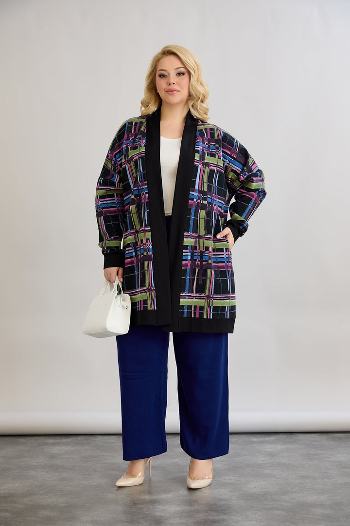 Lagani pamučni kardigan bez kopčanja za proljetne dane