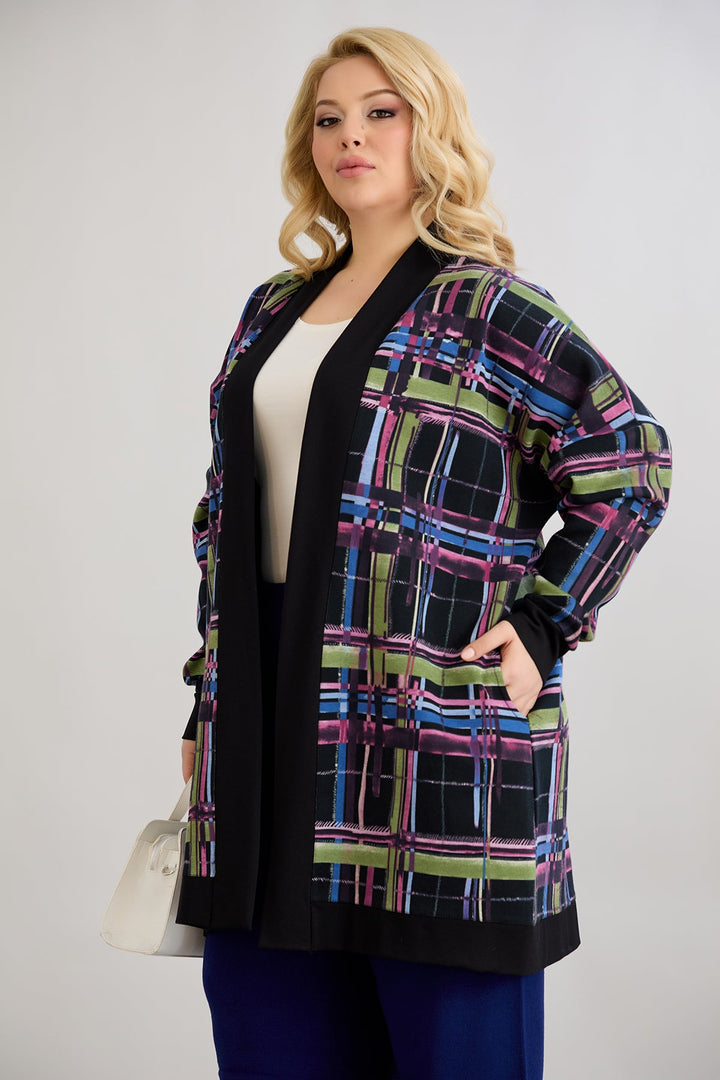 Lagani pamučni kardigan bez kopčanja za proljetne dane