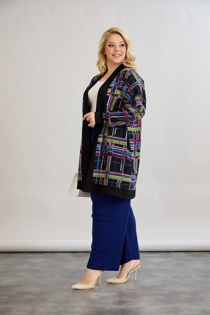 Lagani pamučni kardigan bez kopčanja za proljetne dane