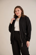 Proljetna bomber jakna – crna