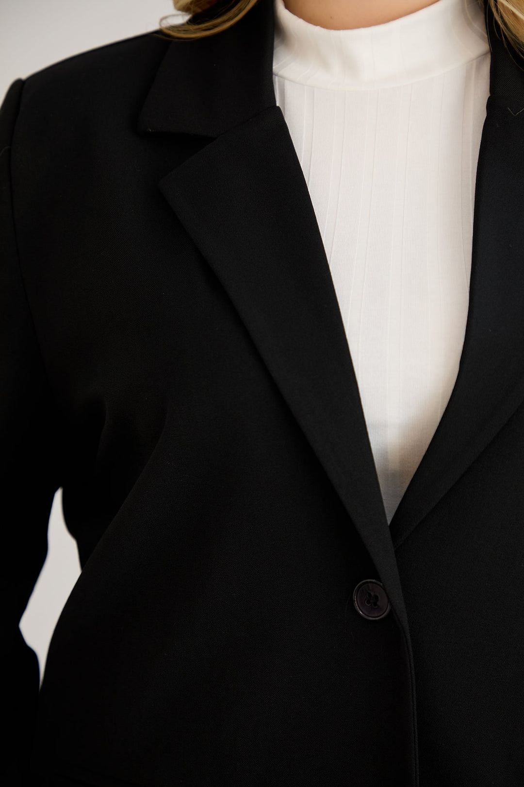 Dugi sako s jednim gumbom Veći brojevi.