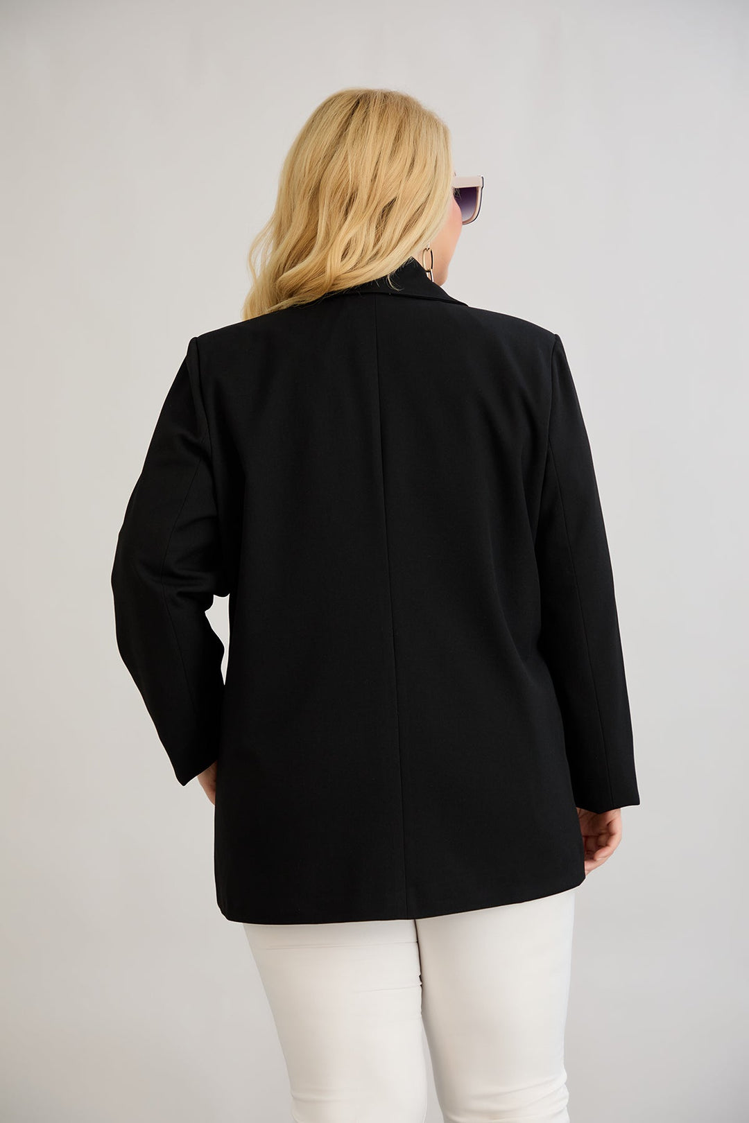 Dugi sako s jednim gumbom Veći brojevi.