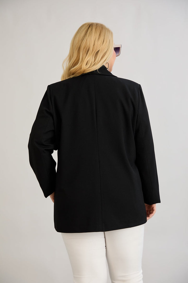 Dugi sako s jednim gumbom Veći brojevi.