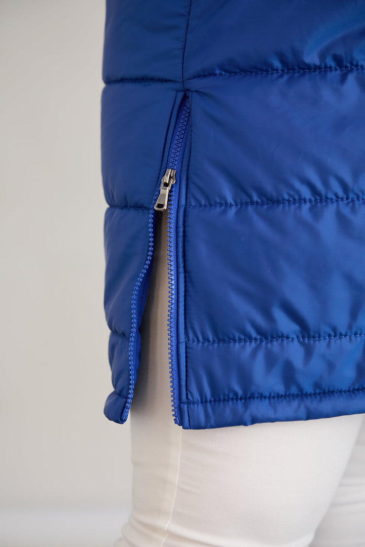 Lagani prsluk s uklonjivom kapuljačom - kobalt