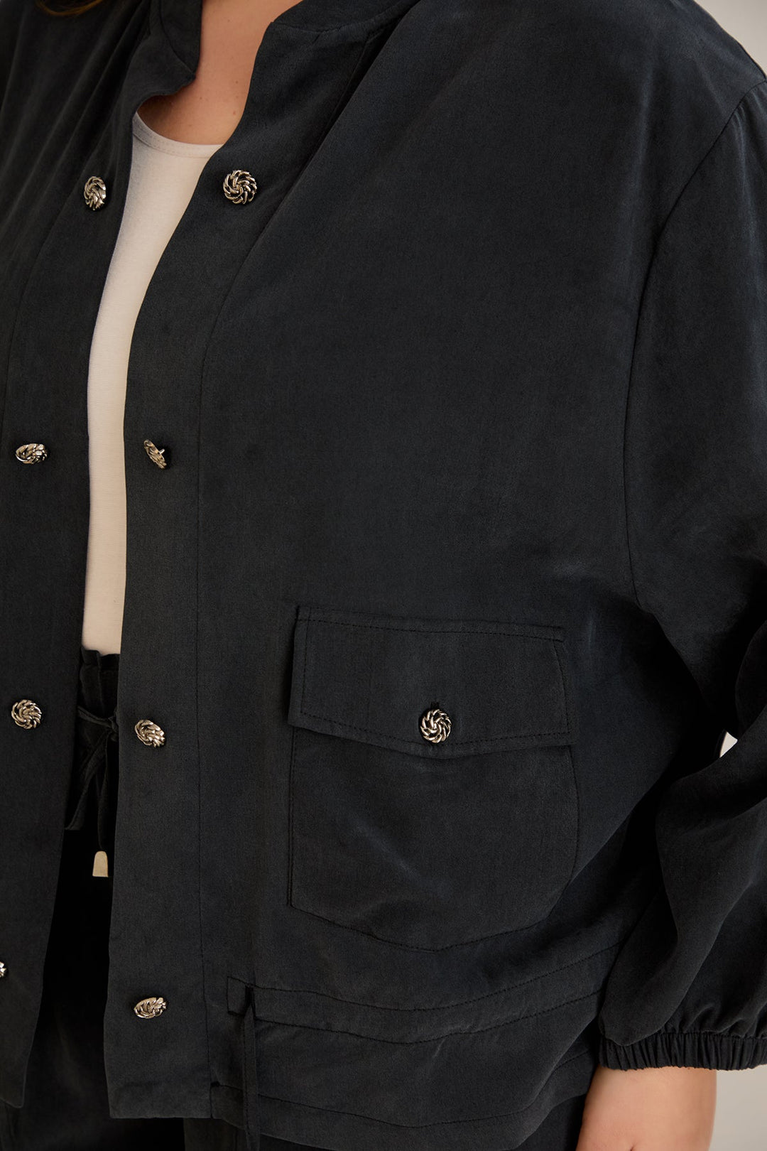 Premium Liosel set od 2 dijela - hlače + jakna - Crna 10810