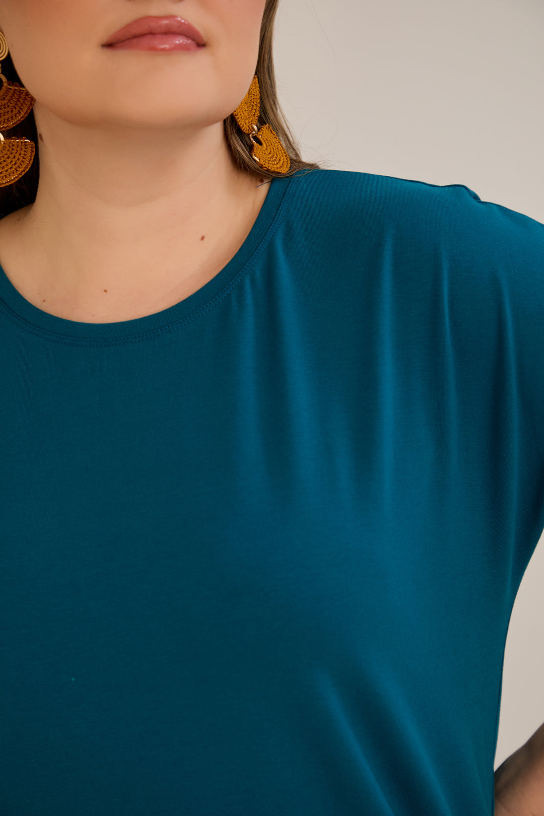 Pamučna majica kratkih rukava - Tamnoplava