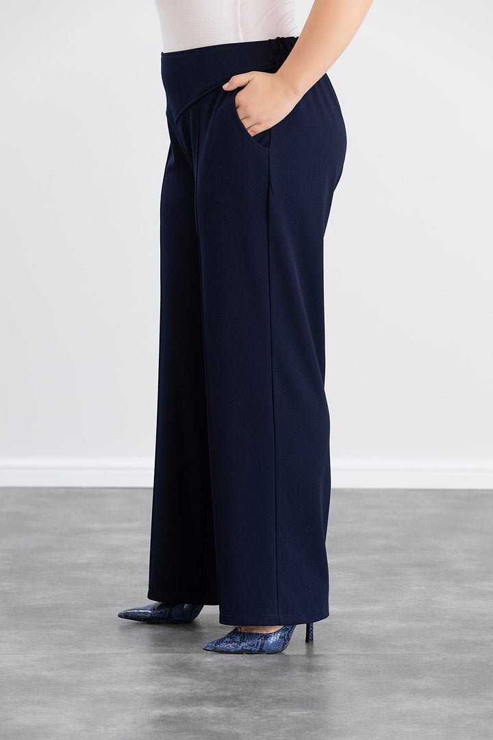 Hlače - tamnoplave boje