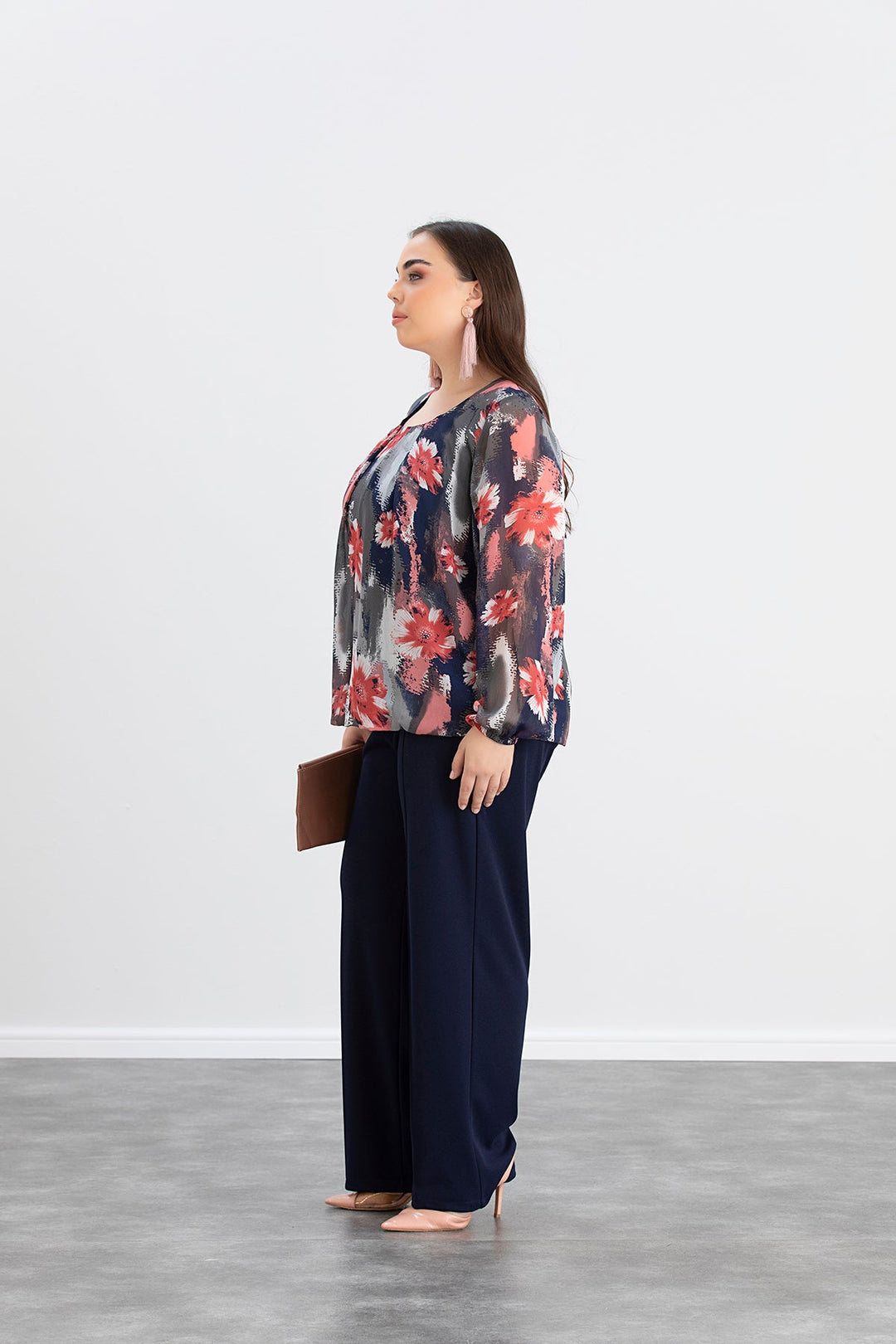 Hlače - tamnoplave boje