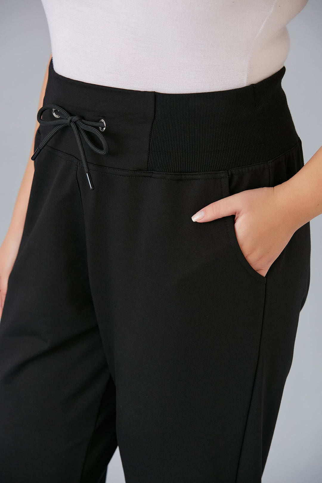 Спортен панталон с широк колан - My Store