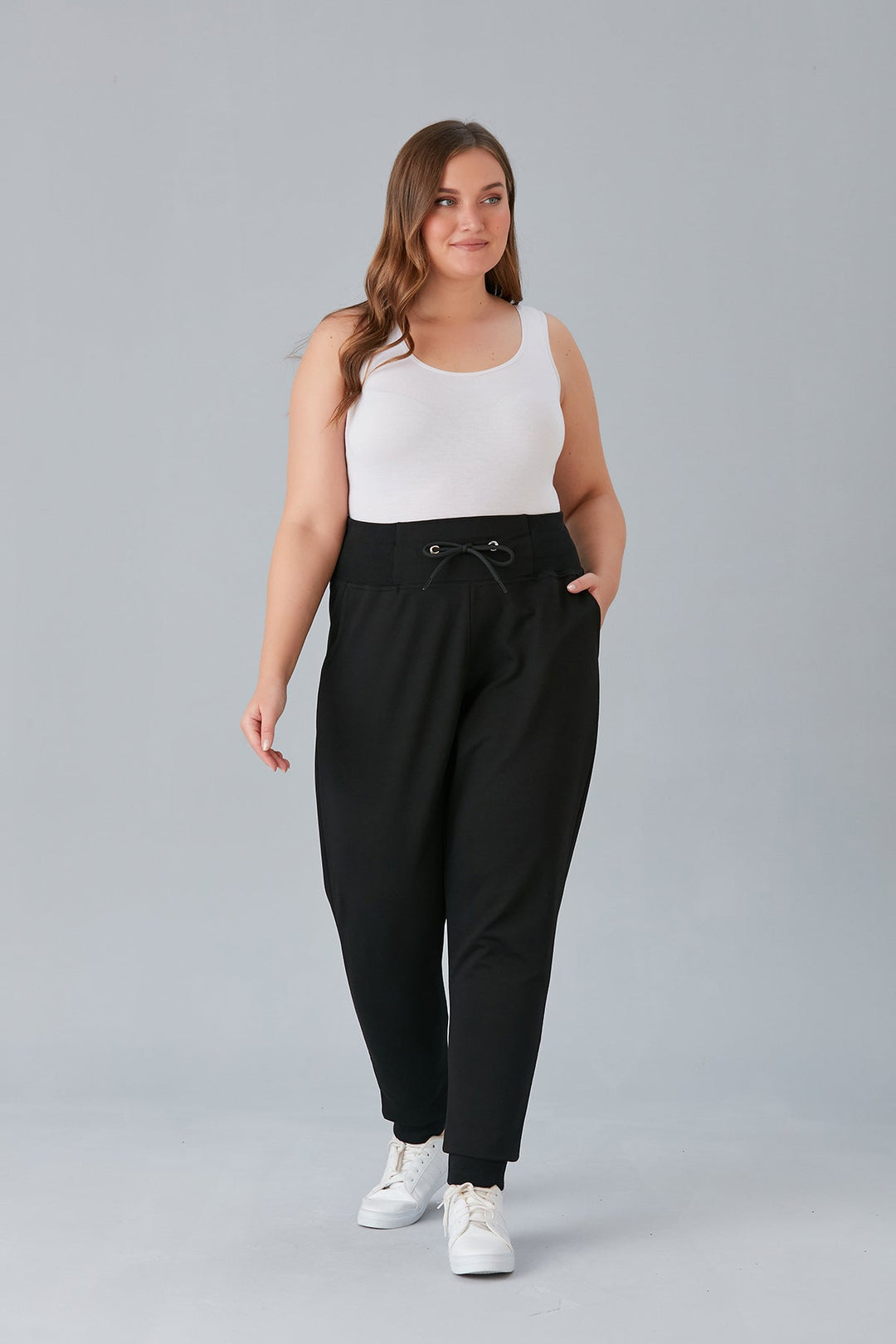 Спортен панталон с широк колан - My Store