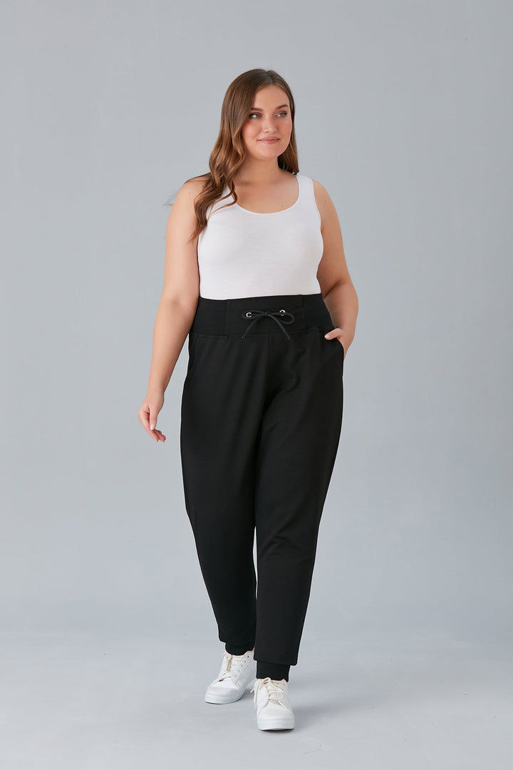 Спортен панталон с широк колан - My Store