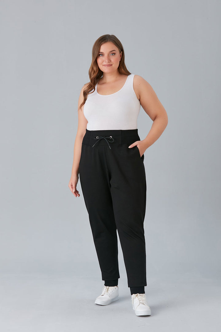 Спортен панталон с широк колан - My Store