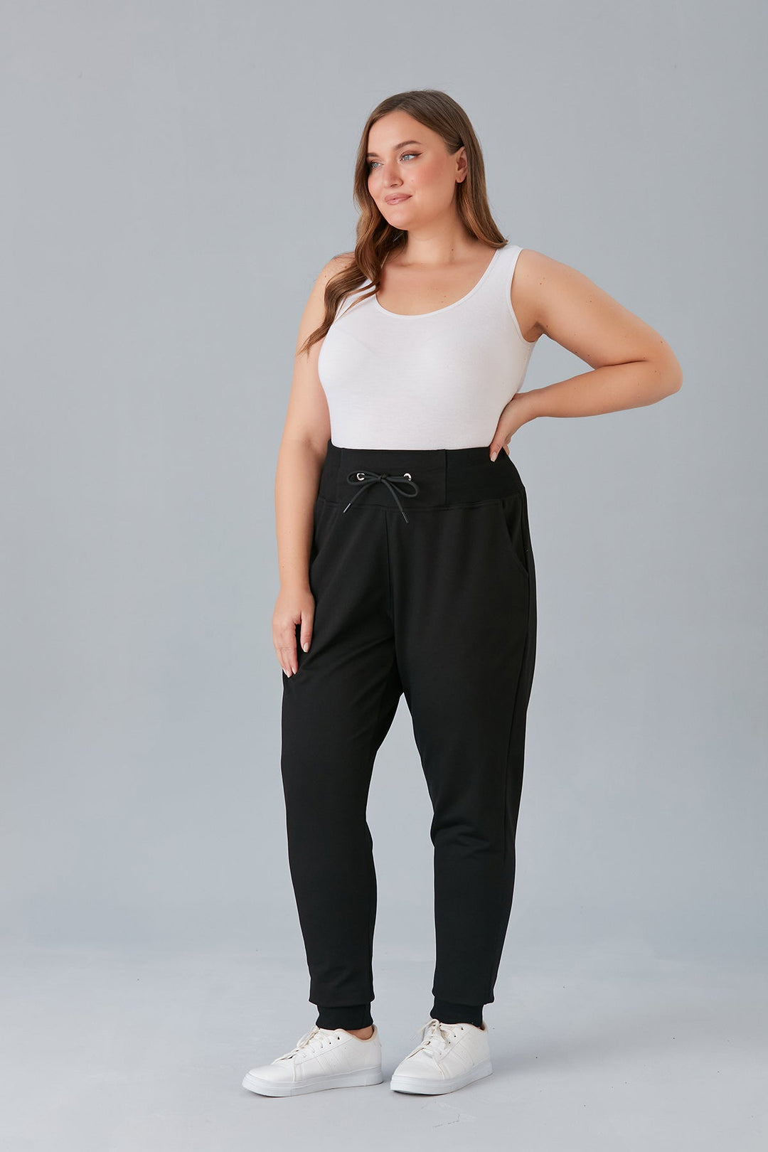 Спортен панталон с широк колан - My Store