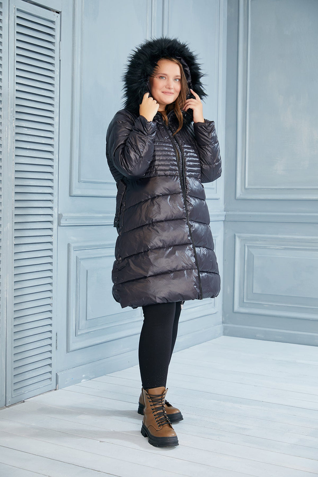 NEW! Дълго яке Зимна перла - My Store