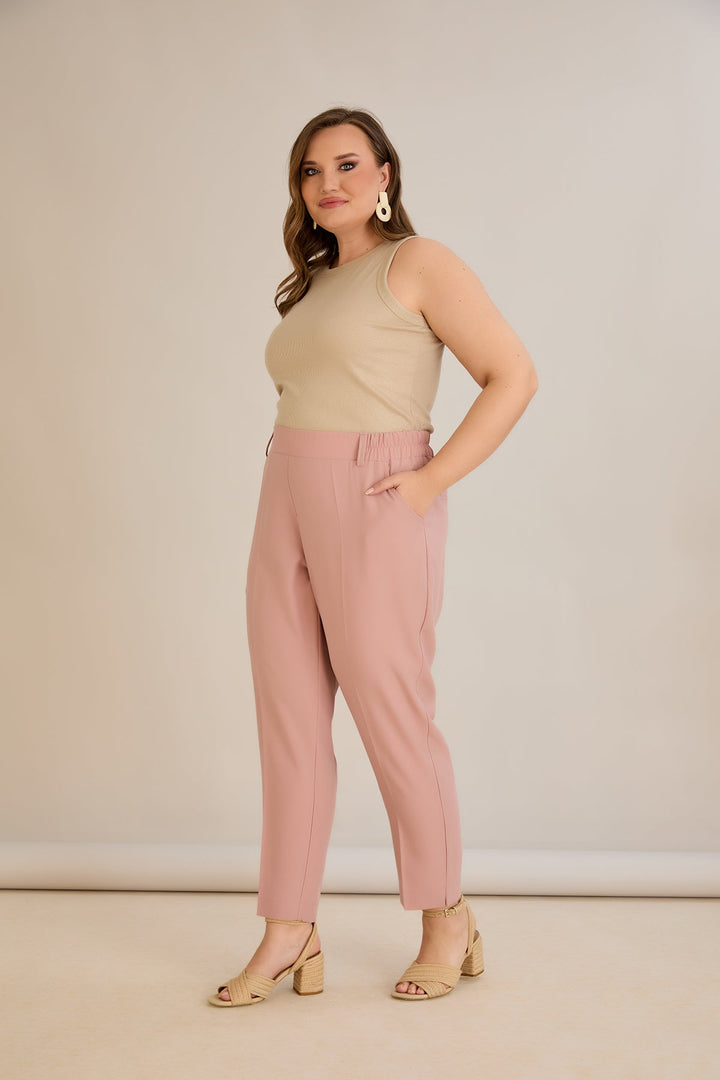 Ljetne elastične hlače velikih veličina