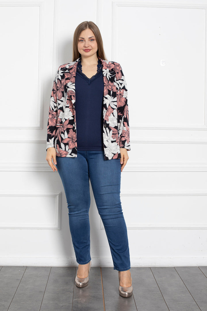 Ravni model traperica Basic (bez sužavanja u nogavicama) - proljetna tkanina - My Store