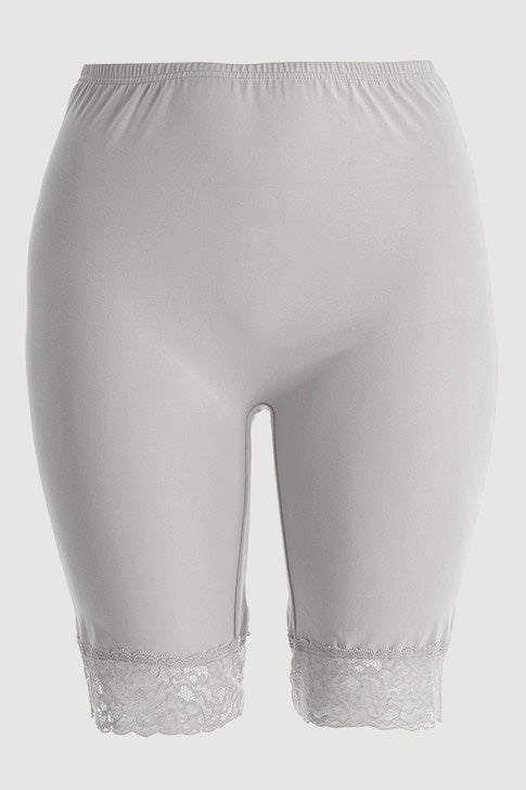 Памучни клинове с дантела против протриване (черен и бял) (2бр) - My Store