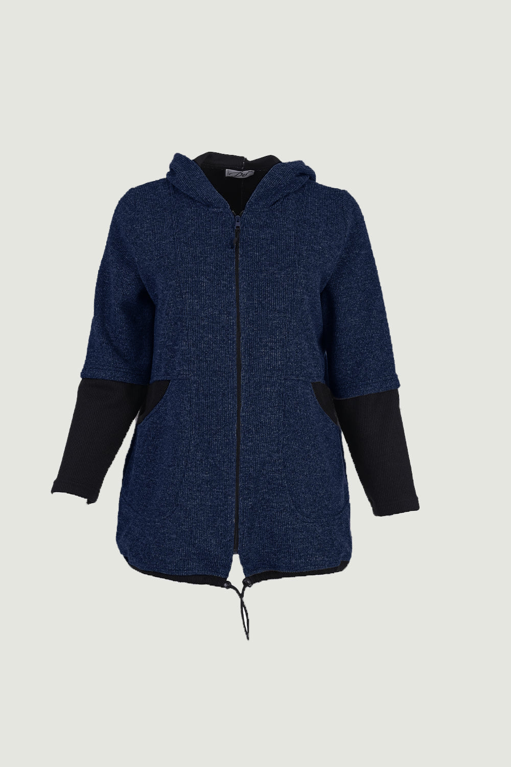 Portik s patentnim zatvaračem - plavi - Moja trgovina