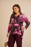 Bluza s vezicama u ružičastoj boji