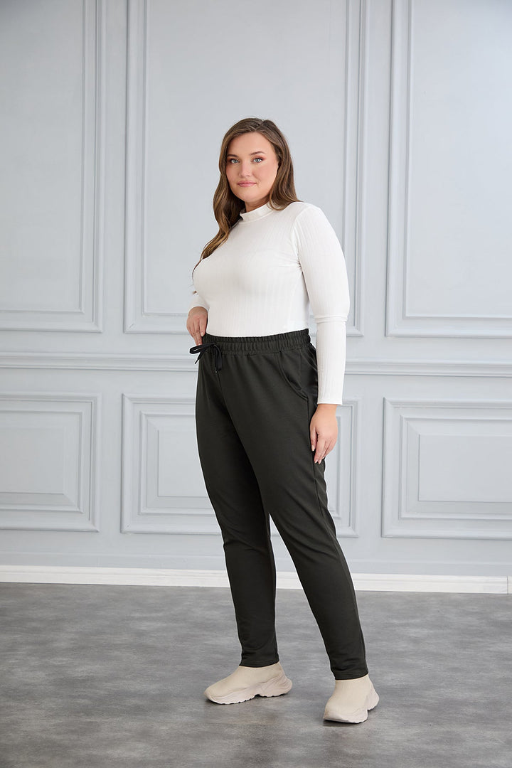 Maxi sportske hlače – Daily Classic – Kaki