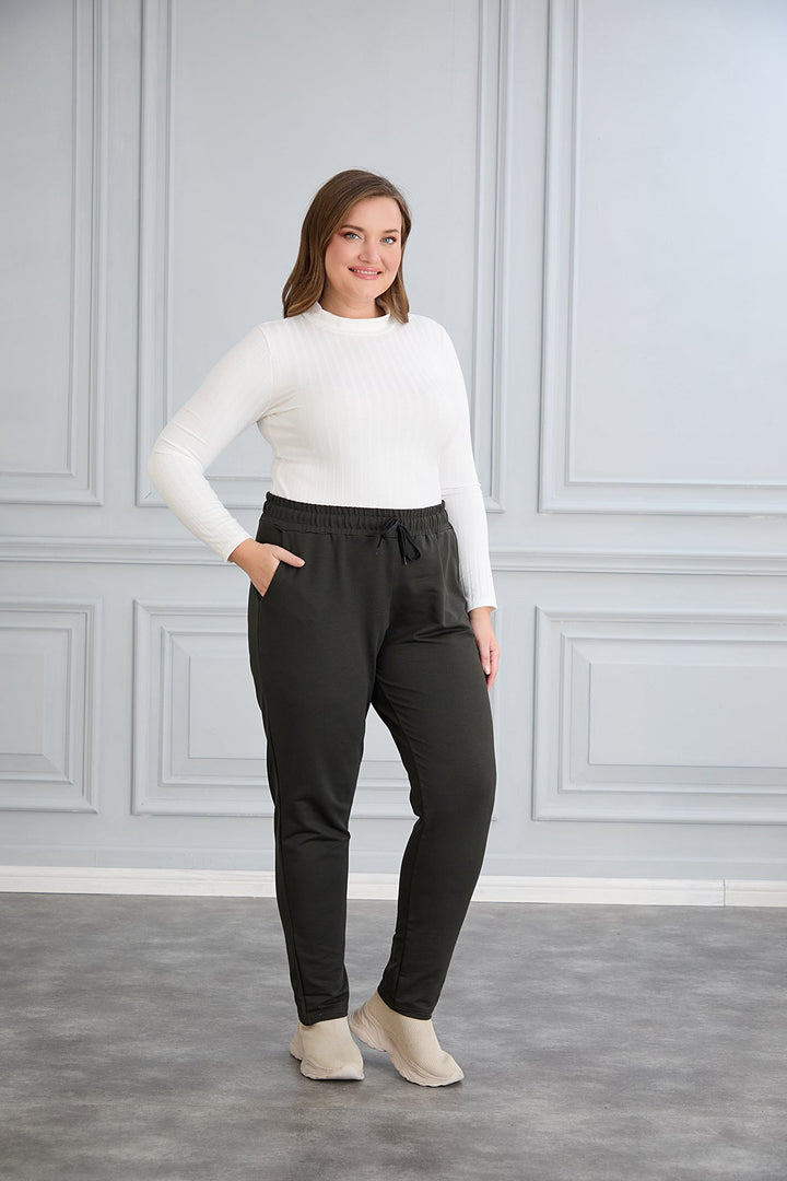 Maxi sportske hlače – Daily Classic – Kaki