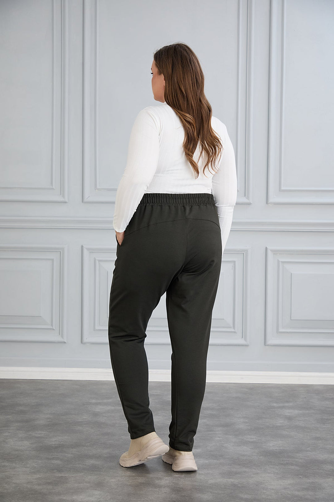Maxi sportske hlače – Daily Classic – Kaki