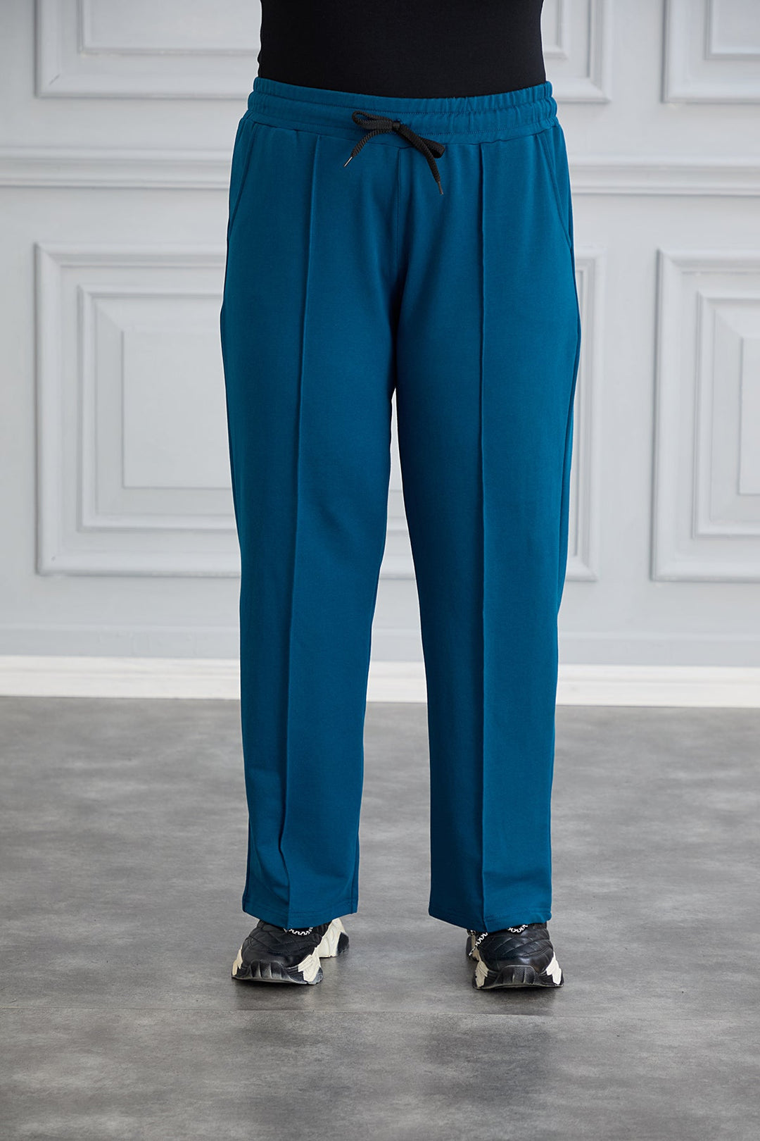 Široke sportske hlače – Daily – Petrol