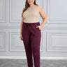 Sportske hlače Daily Classic - Bordo