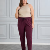Sportske hlače Daily Classic - Bordo