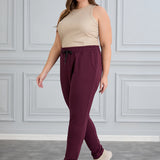 Sportske hlače Daily Classic - Bordo
