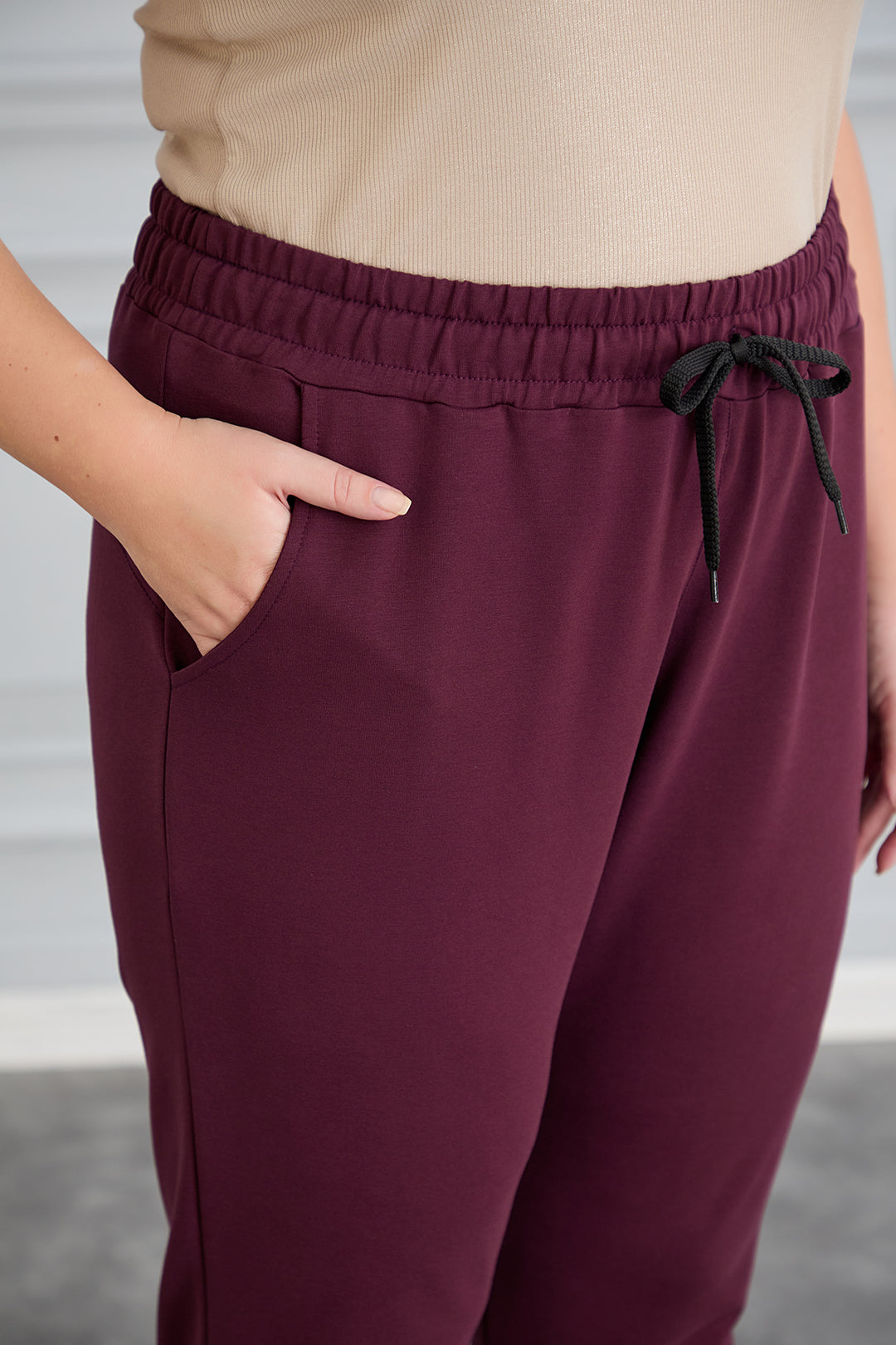 Sportske hlače Daily Classic - Bordo