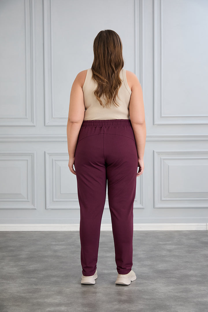 Sportske hlače Daily Classic - Bordo