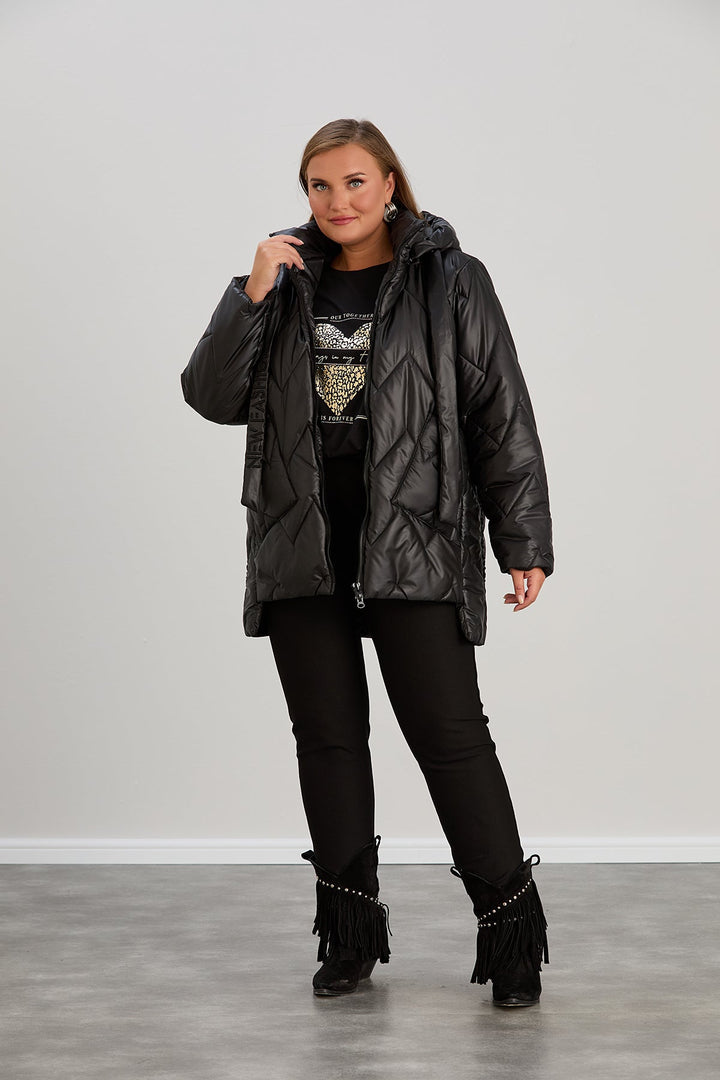 Pamučna tunika s printom "Always in my Heart"