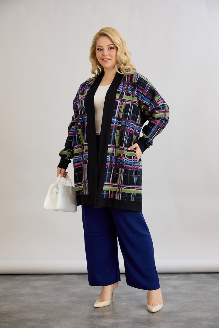 Lagani pamučni kardigan bez kopčanja za proljetne dane