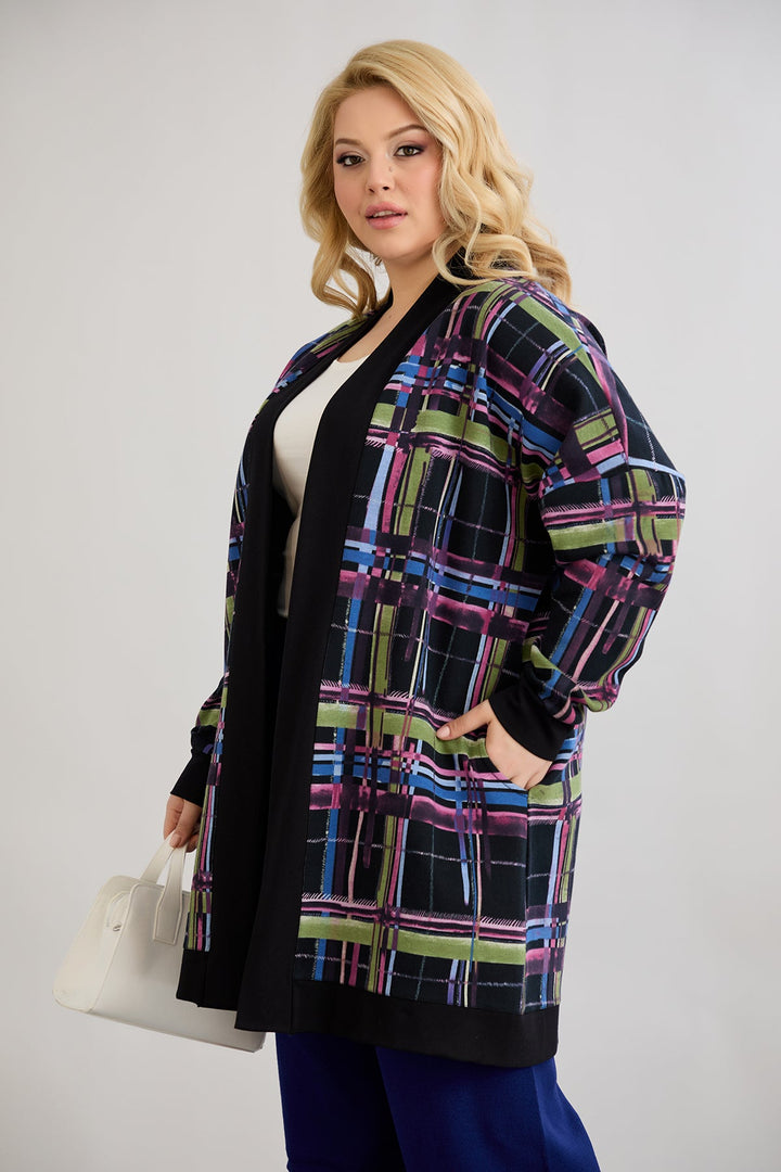 Lagani pamučni kardigan bez kopčanja za proljetne dane