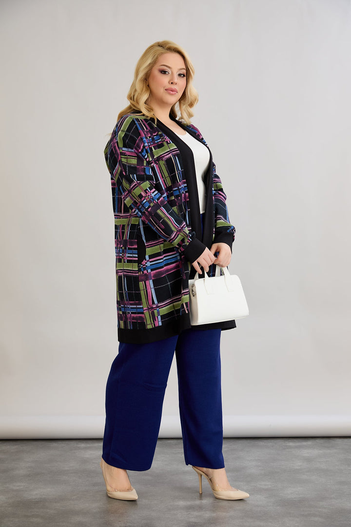 Lagani pamučni kardigan bez kopčanja za proljetne dane