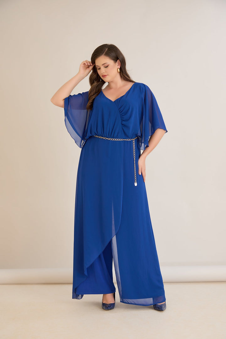 Гащеризон елегантен в големи размери за пълни жени