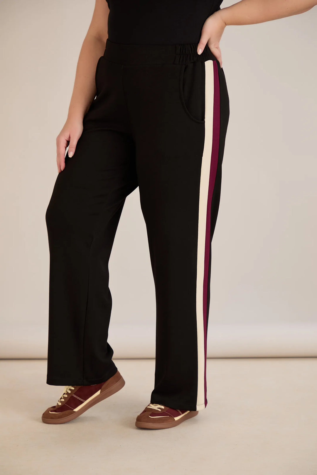 Trokutni proljetni set – burgundi