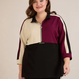 Trokutni proljetni set – burgundi