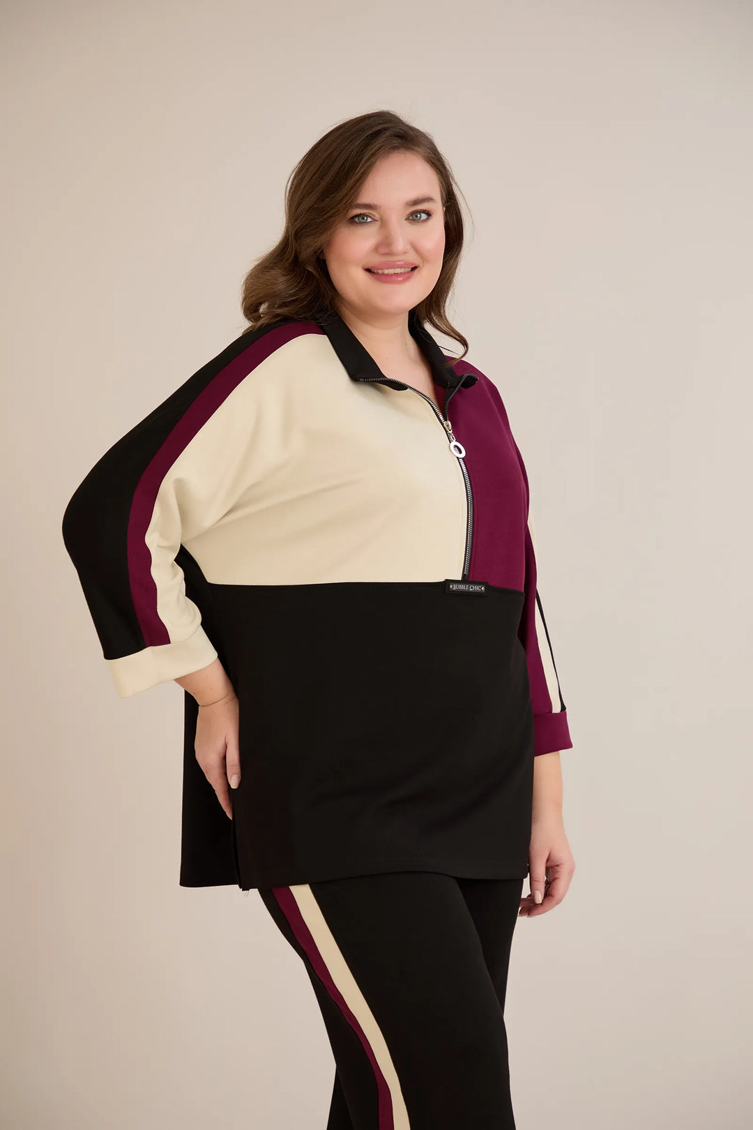 Trokutni proljetni set – burgundi