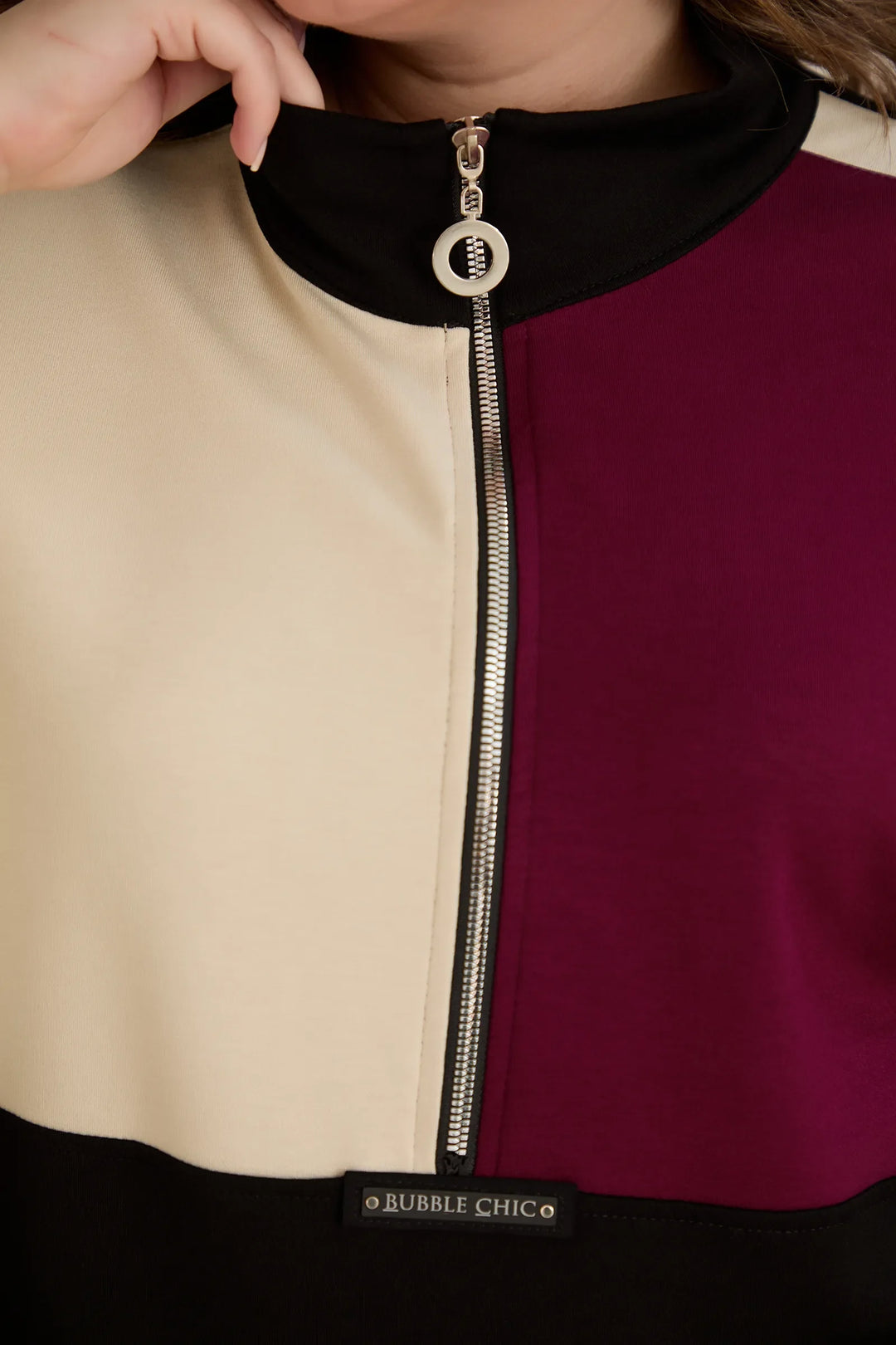 Trokutni proljetni set – burgundi