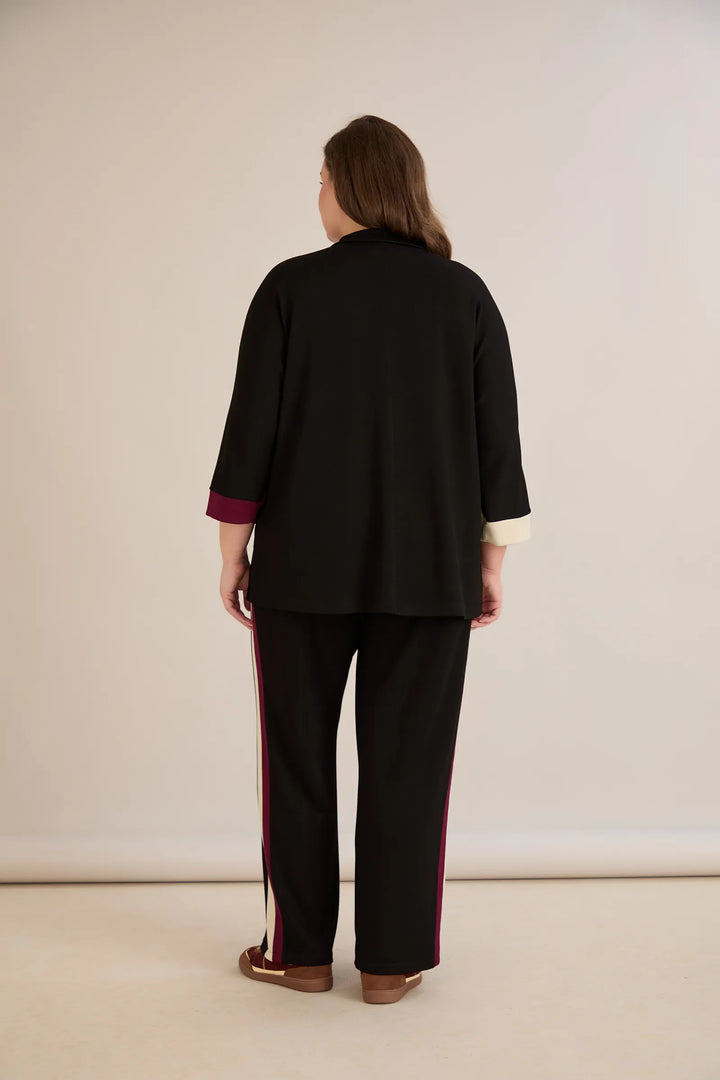 Trokutni proljetni set – burgundi