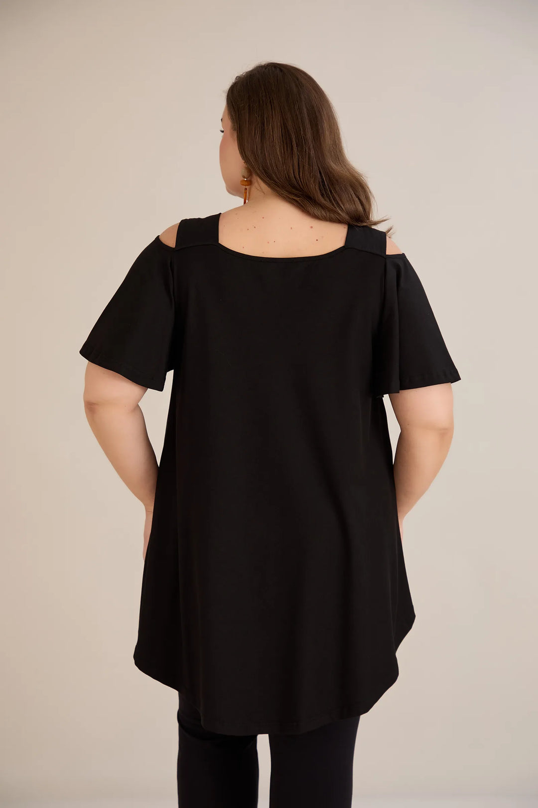 Ljetna pamučna tunika s printom sa cvjetnim printom