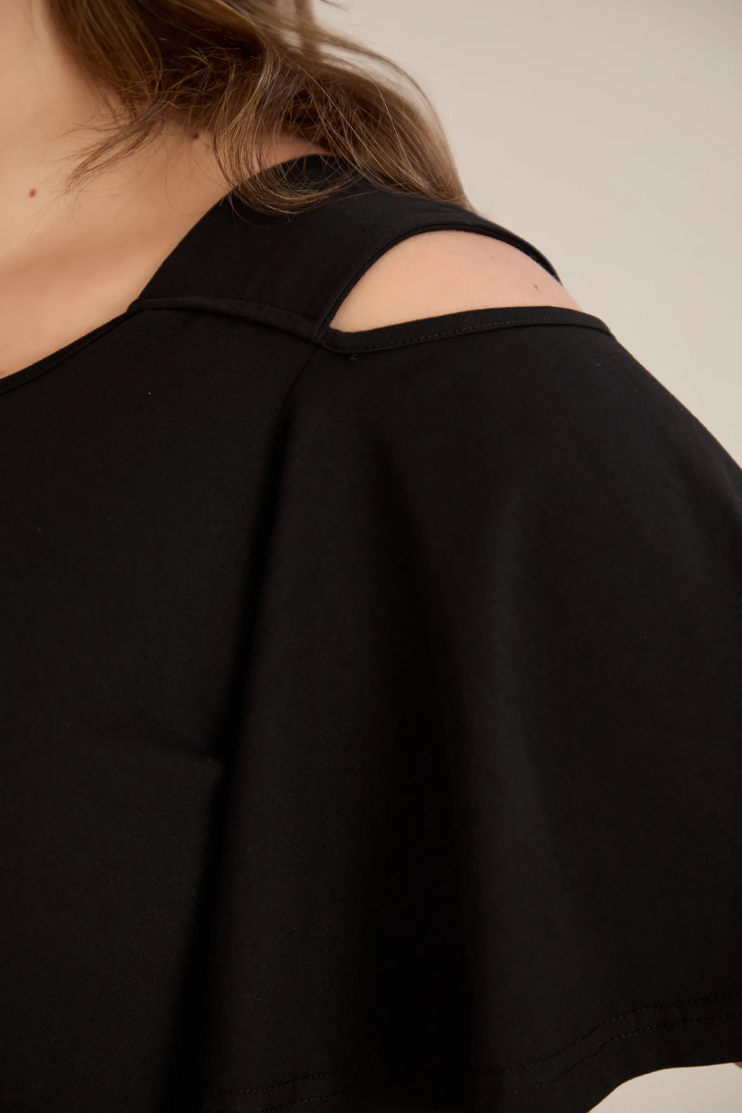 Ljetna pamučna tunika s printom sa cvjetnim printom - cherry